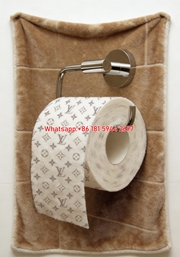 LV Toilet Paper Print Blanket Luxury LV Monogram Tissue Throw IMG_3634